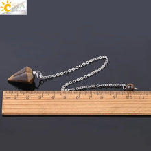 Natural Stones Reiki Healing Pendulums