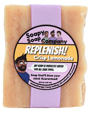 REPLENISH! - Crisp Lemonade Bar Soap (vegan, halal)