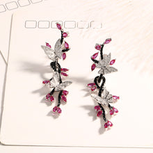 Butterfly Black Spinel Ruby with 925 Sterling Silver
