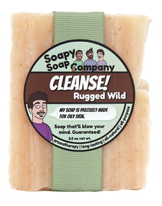 CLEANSE! - Rugged Wild Bar Soap (vegan, halal)